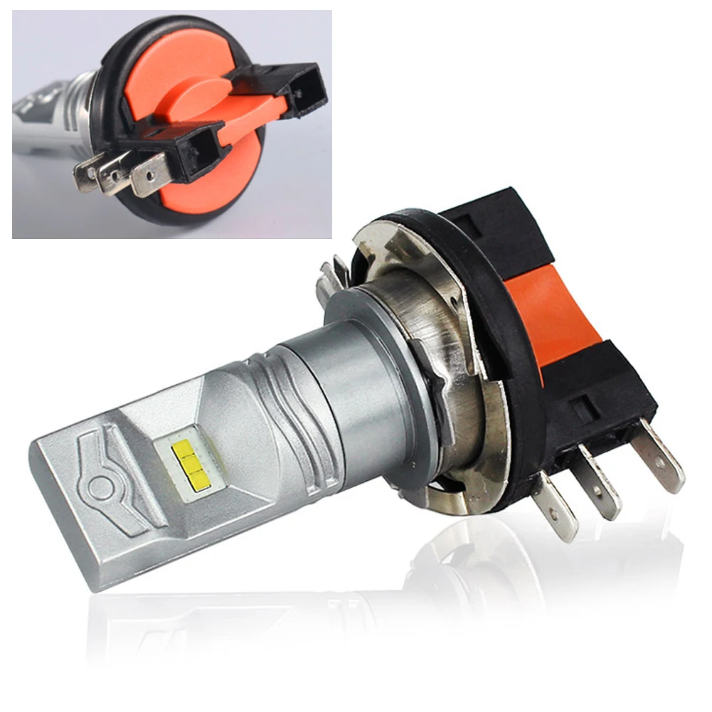 Универсальная автомобильная светодиодная лампа H15 CSP 6SMD для тюнинга автомобиля