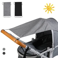 universal baby stroller cover accessories sun shade sun visor waterproof uv protection carriage canopy for kids baby infants car