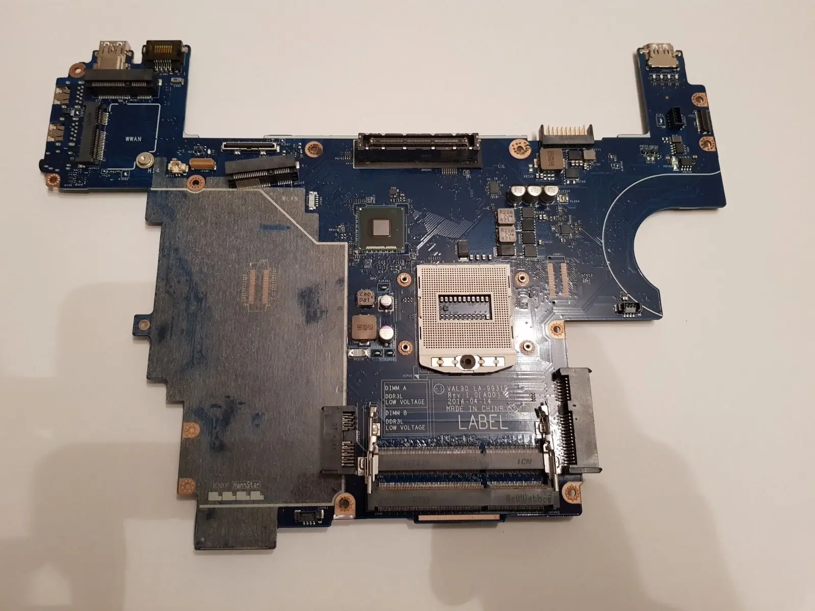 

Материнская плата для ноутбука Dell Latitude E6440 VAL90 LA-9931P CN-0X8DN1 X8DN1 0X8DN1 PGA947 интегрированный DDR3L maibard