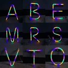 Светодиодная подсветка, неоновые огни, декор для комнаты, для спальни, настенная гирлянда, гирлянда для вечеринки