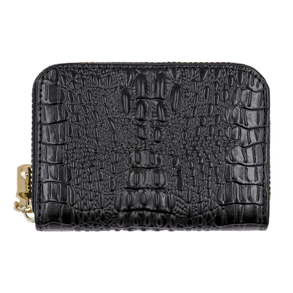 Корейские женские бумажники мягкий кожаный кошелек на молнии для кредитных карт