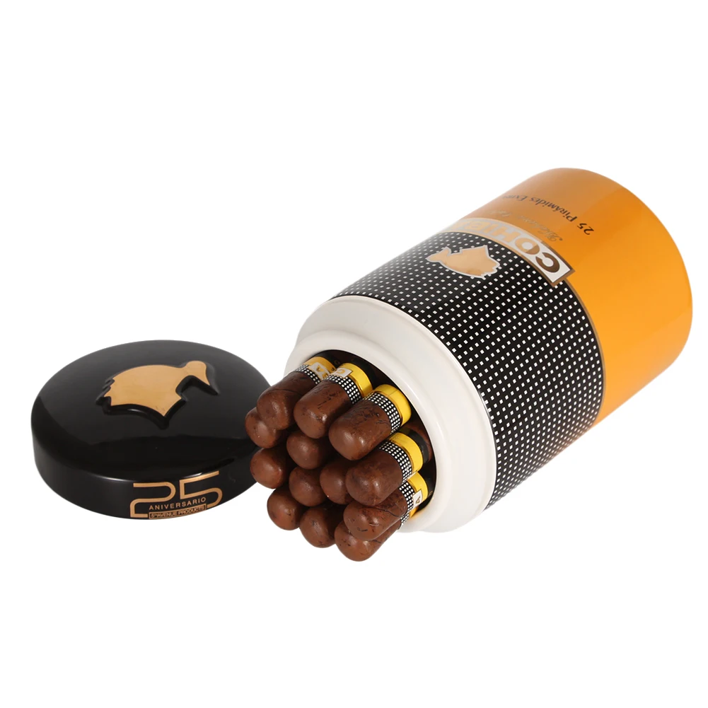 COHIBA Роскошная керамическая сигарная трубка для хранения табака Humidor кубинская