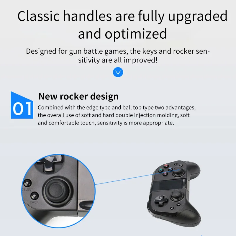 Bluetooth геймпад игровой контроллер BT4.0 мобильный триггер джойстик для смартфонов