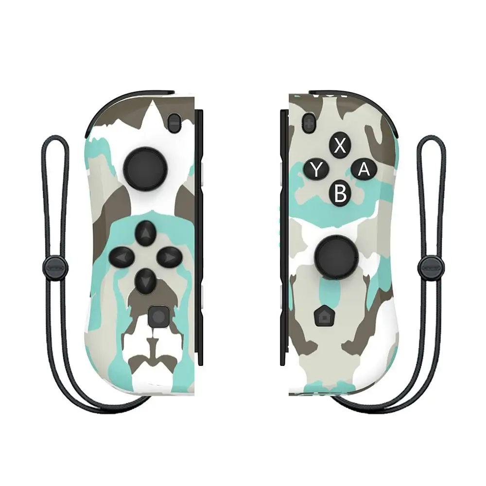 Nintendo Switch Беспроводной Bluetooth левый и правый Joy-con игровой контроллер геймпад для Nintendo S Switch joy-con джойстик игровой консоли - Цвет: Зеленый