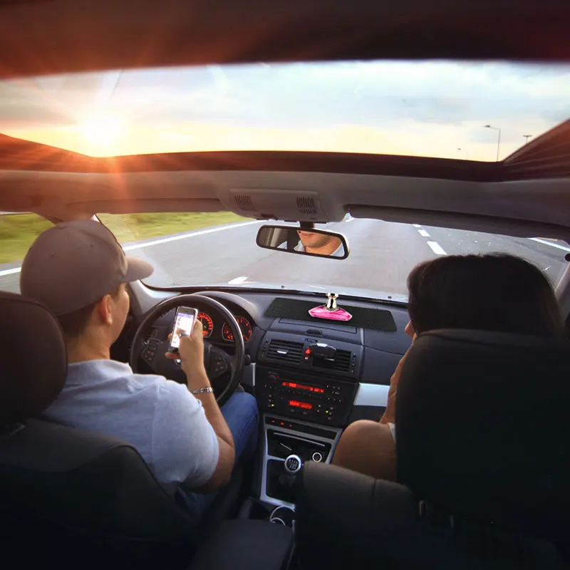 car dashboard sticky anti slip pvc mat heatproof sticky pad for phone sunglasses holder car styling interior accessories free global shipping