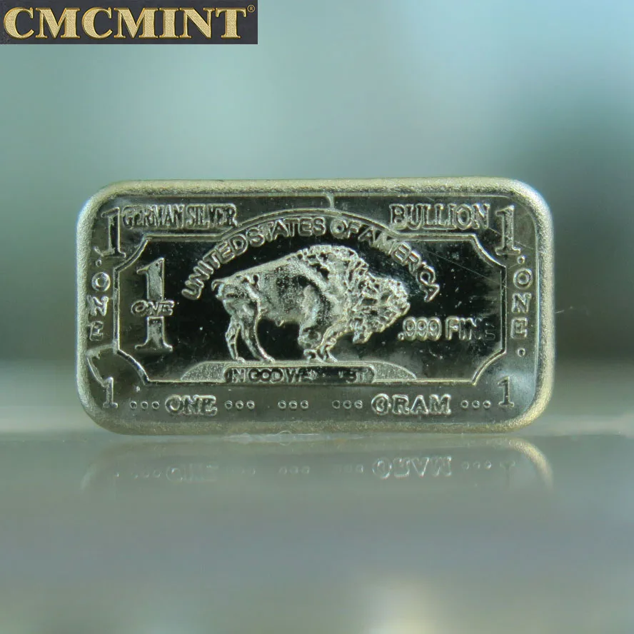Батончик буйвола из немецкого серебра Cmcmint A094 1 г | Дом и сад