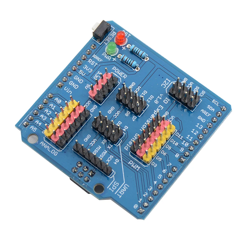Датчик расширения плата порта IO совместимая с Arduino UNO/Leonardo/Mega2560|Демонстрационные