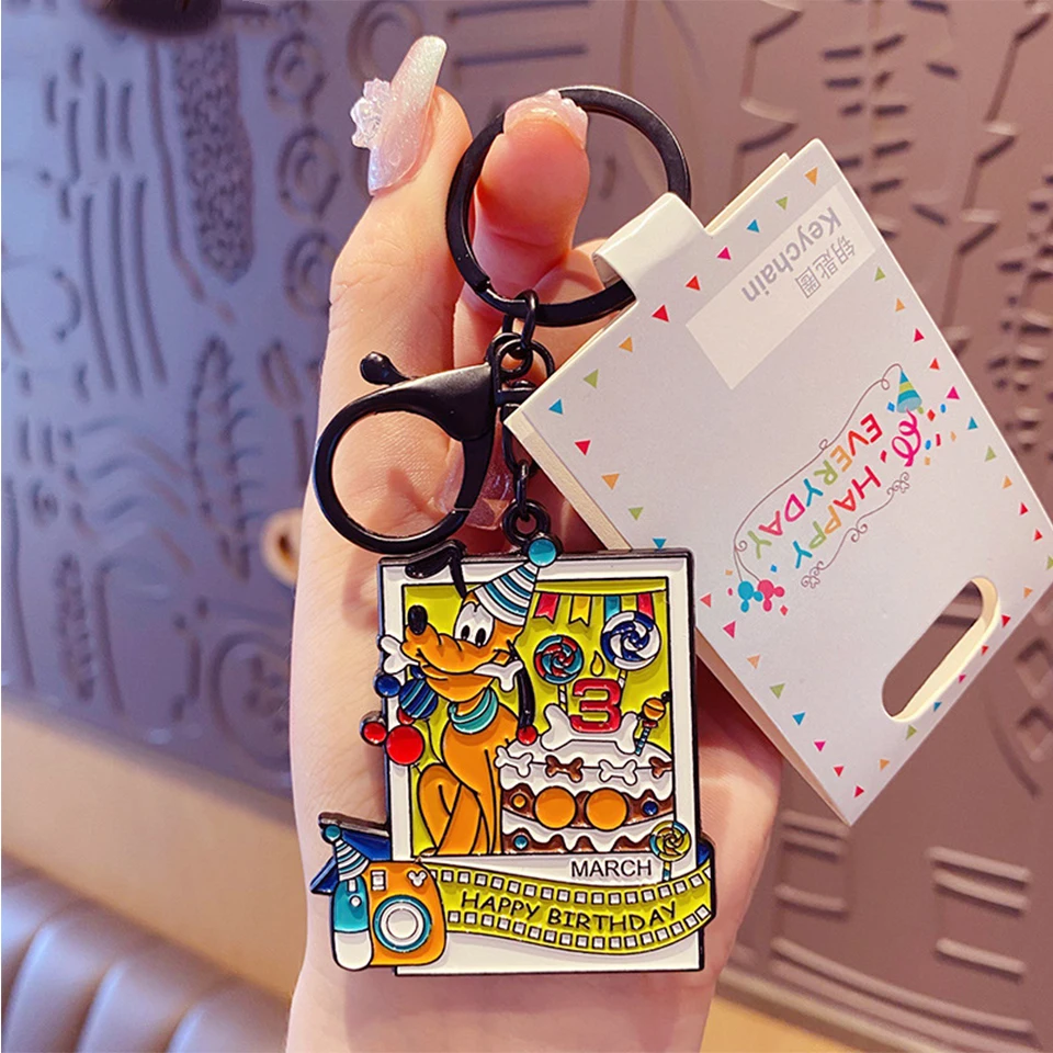 Брелок для ключей с мультяшными героями Диснея подвеска на рюкзак мужчин