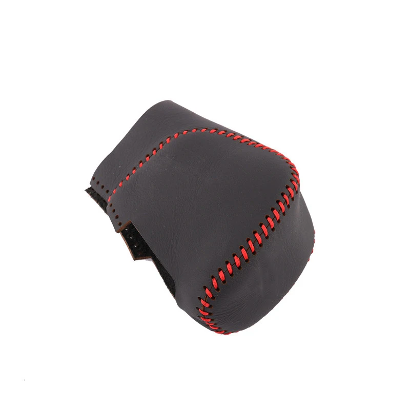 Кожаная Ручка Переключения рулевого механизма автомобиля налобный чехол для Honda