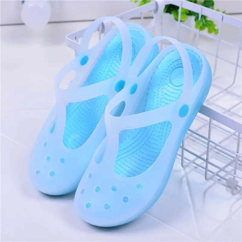 

Summer Shoes woman Women's Sandals Nurse Flat Gel Shoes Maternity Shoes Beach Shoes Thicken Home Slippers Women
