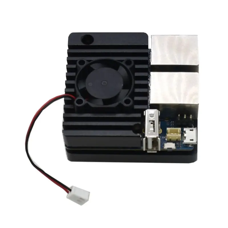 Мини маршрутизатор двойной Ethernet порты Питание плата с чехол для NanoPi R2S Прямая