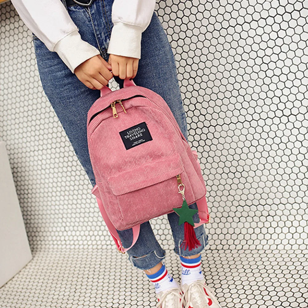 Женский рюкзак Молодежные маленькие однотонные повседневные Рюкзаки