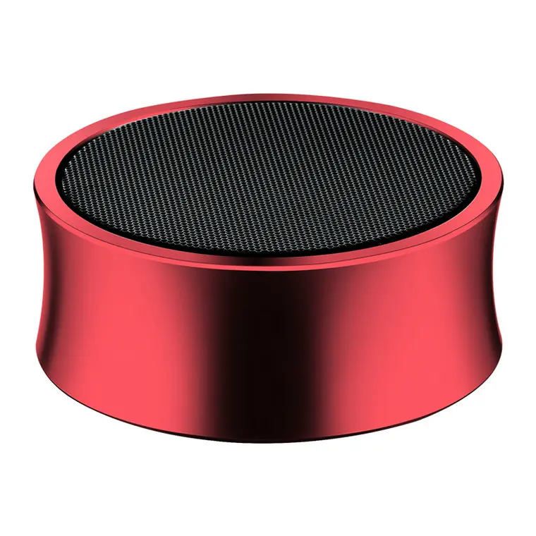 Red Yescool PMC-02 Bluetooth динамик Новое поступление стерео Hi-Fi супер бас металл CNC портативная Спортивная звуковая коробка Горячая - Цвет: Red