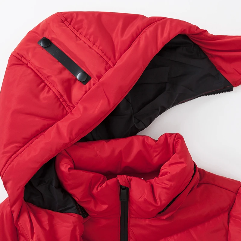 Детский длинный пуховик для мальчиков зимняя одежда больших модная теплая