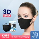 Elough 3d-маска, защитная маска для лица kn95 certificada Mascarillas fpp2, высокоточная 4-слойная тушь для ресниц FFP3