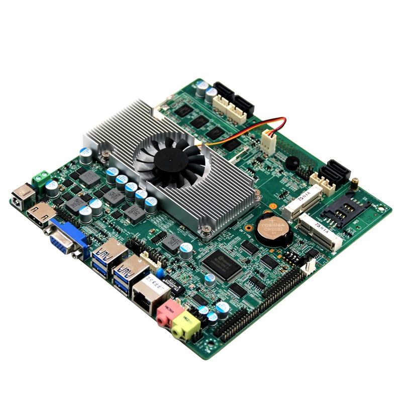 I3 3110M Материнские платы Mini ITX бортовой 4 Гб ddr3 6 * COM промышленный Мини компьютер