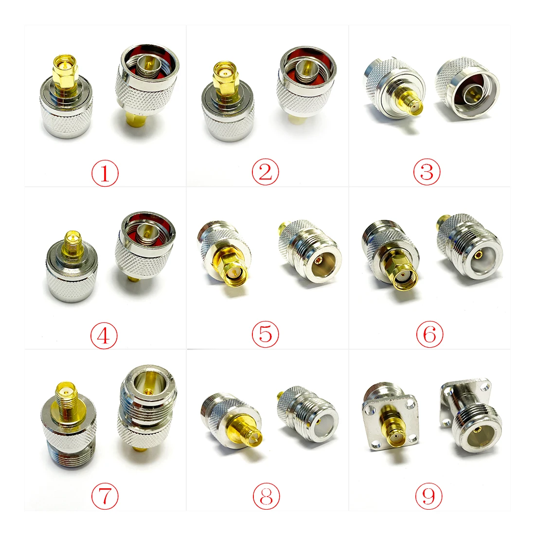 1 шт. SMA мужской женский переключатель N Тип Мужской Женский разъем РЧ