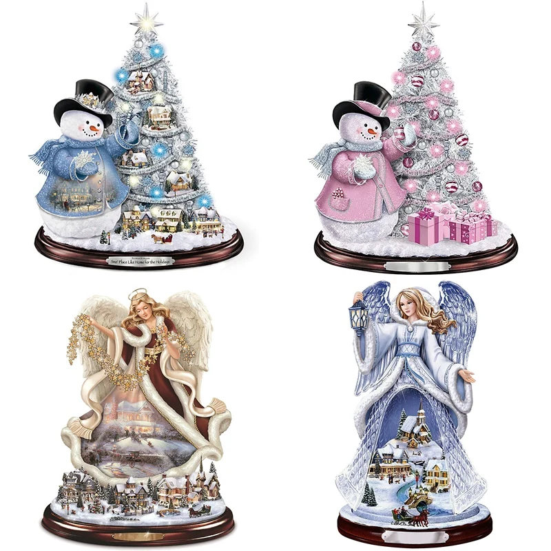 

10 Pcs Christmas Window Paste Stickers Wall Stickers 20X30cm