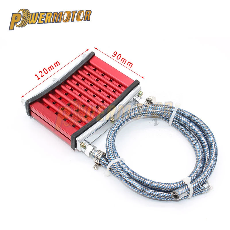 Универсальный Масляный радиатор мотоцикла с ЧПУ алюминиевый масляный для
