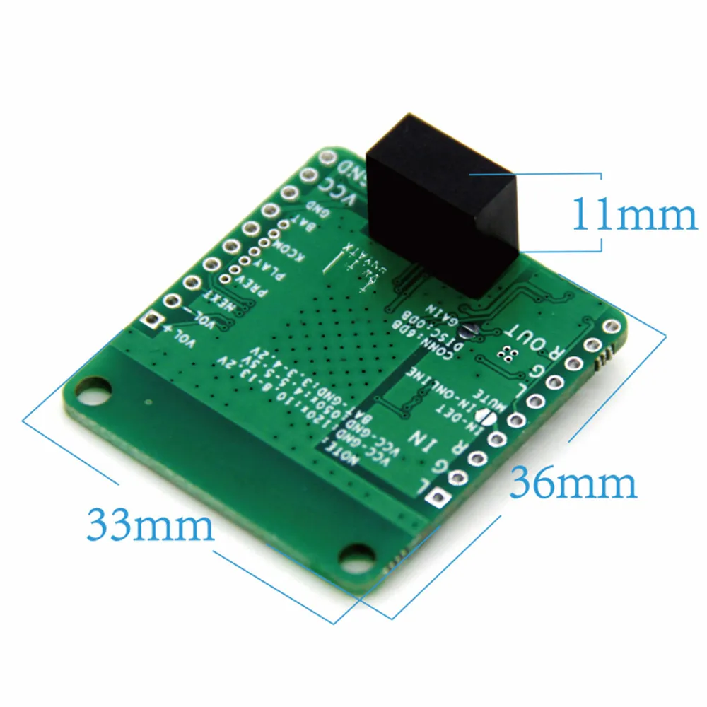 Taidacent QCC3031 BLE 5 0 APTX HD беспроводной музыкальный аудио приемник модуль AUX без потерь