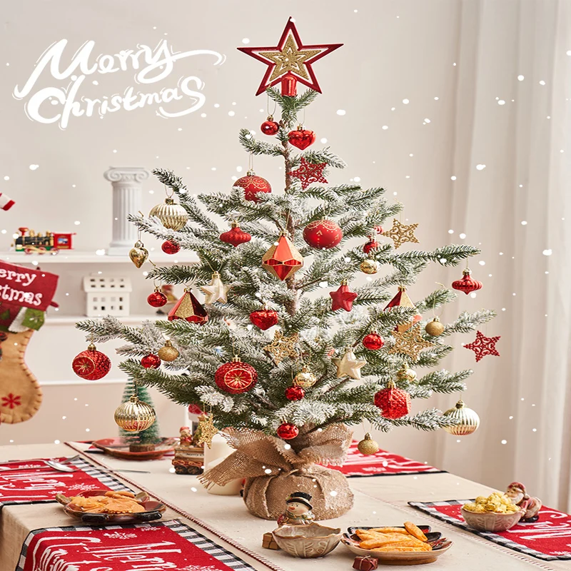 

2022 Navidad Ornament Ball Christmas Tree Arrangement Pendant Material Bag Trinket Accessories Costume Set подарки на ноаый го