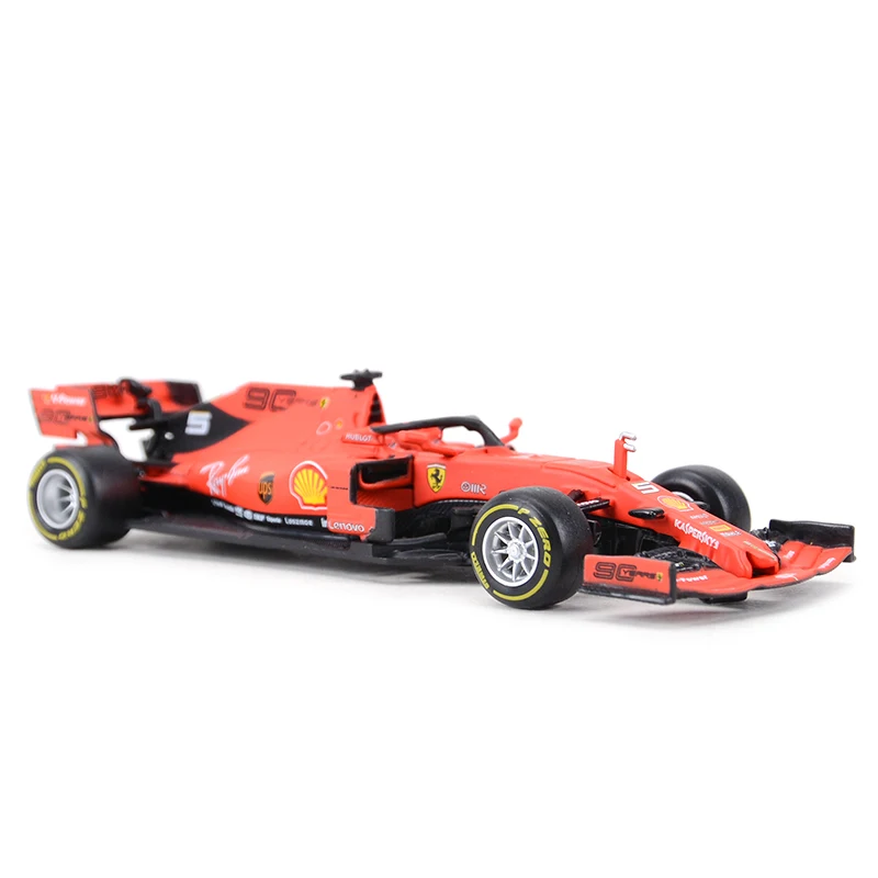 Гоночный Автомобиль Bburago Ferrari 2020 SF1000 SF90 SF71H SF16H #5 #7 #16 F1 модель автомобиля с