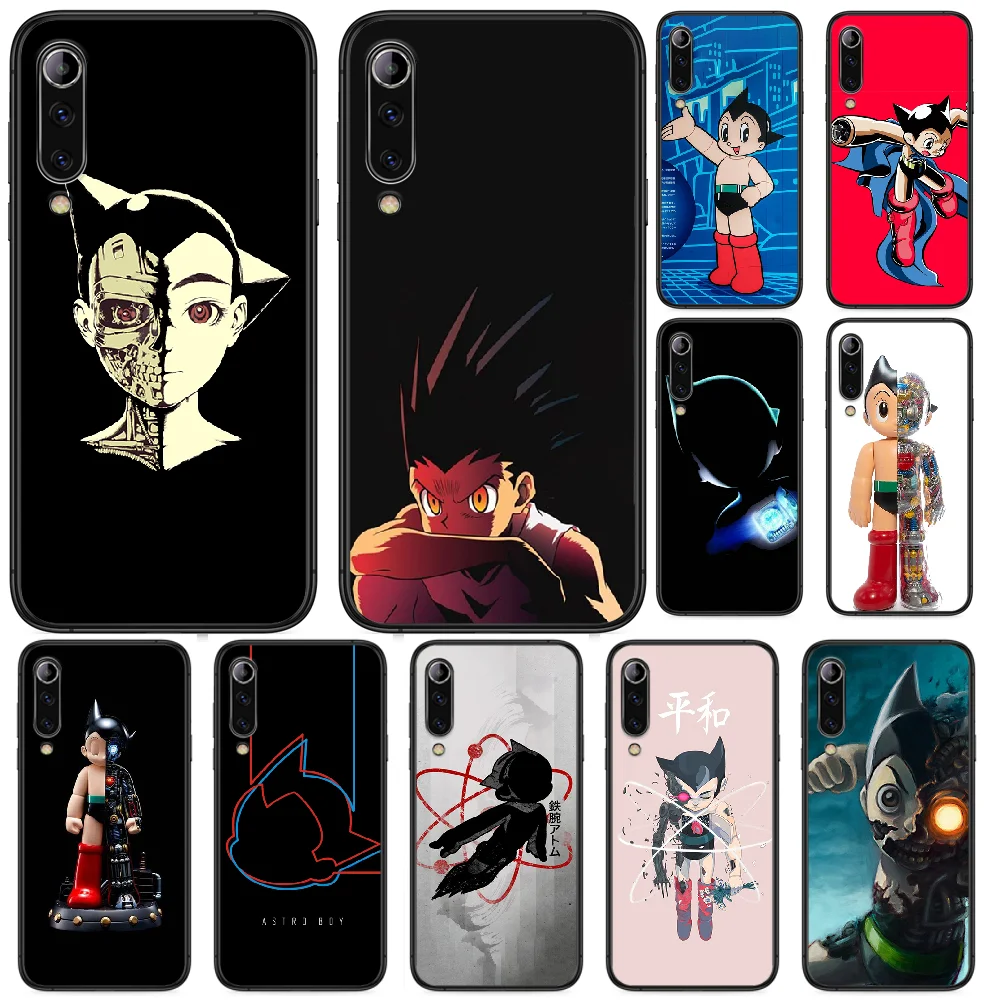 Чехол для телефона BLITZWAY Astroboy Xiaomi Mi 6 8 A1 Note3 A2 9 CC9 9T A3 MIX 2 2S 3 Lite SE Pro черный силиконовый