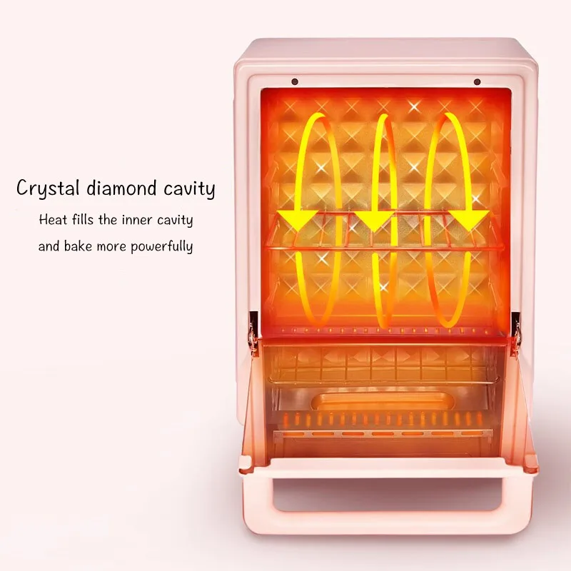 Многофункциональная электрическая печь для пиццы выпечки тортов домашняя Милая