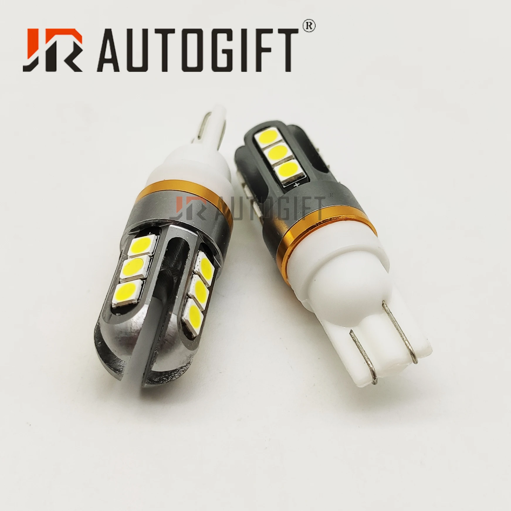 Светодиодная лампа 2xT10 W5W LED 194 168 Canbus без ошибок светодиодный 3030 12 чипов 5 Вт 12-24 В