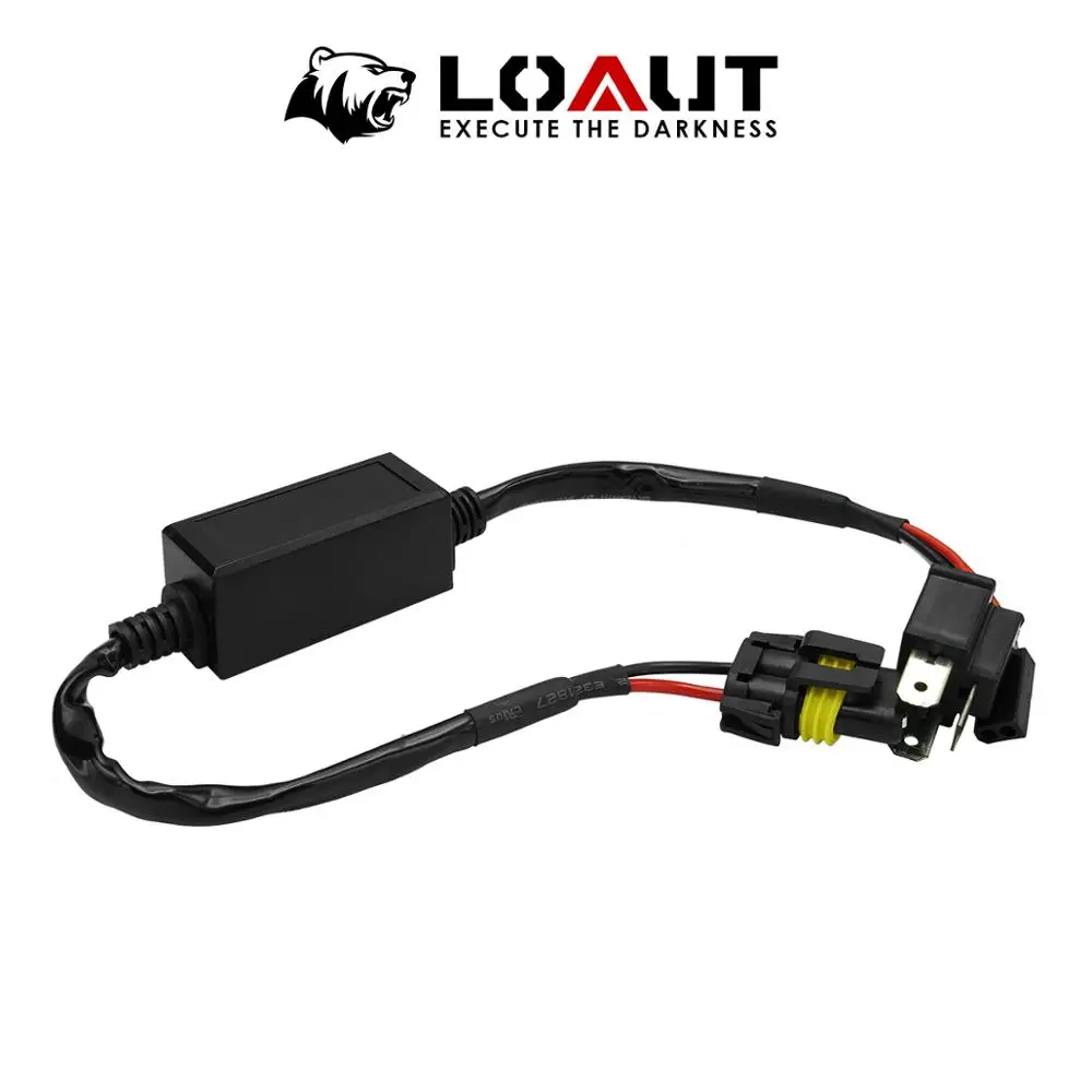 JGAUT 2 шт. H4 HID коннектор телескопическая жгут проводов для 12V Hid комплект соединения