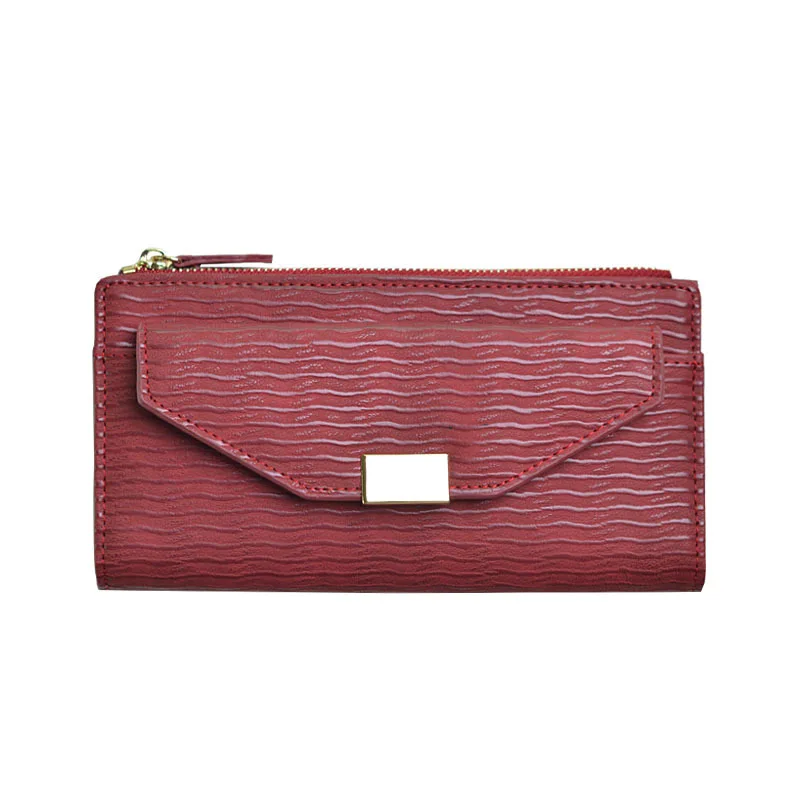 

Hot Ladies Wallet Women Long Korean Personality Simple Thin-Skinned Clip Multifunction Wallet