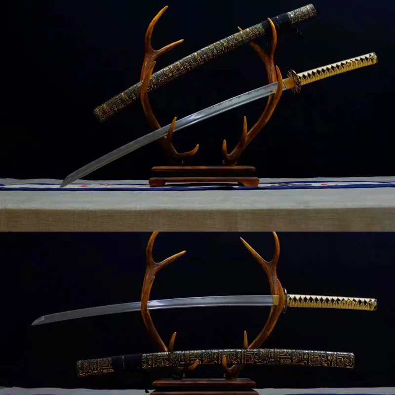 Нож самурайского меча ручной Кованый самурайский меч|Боевые искусства| |