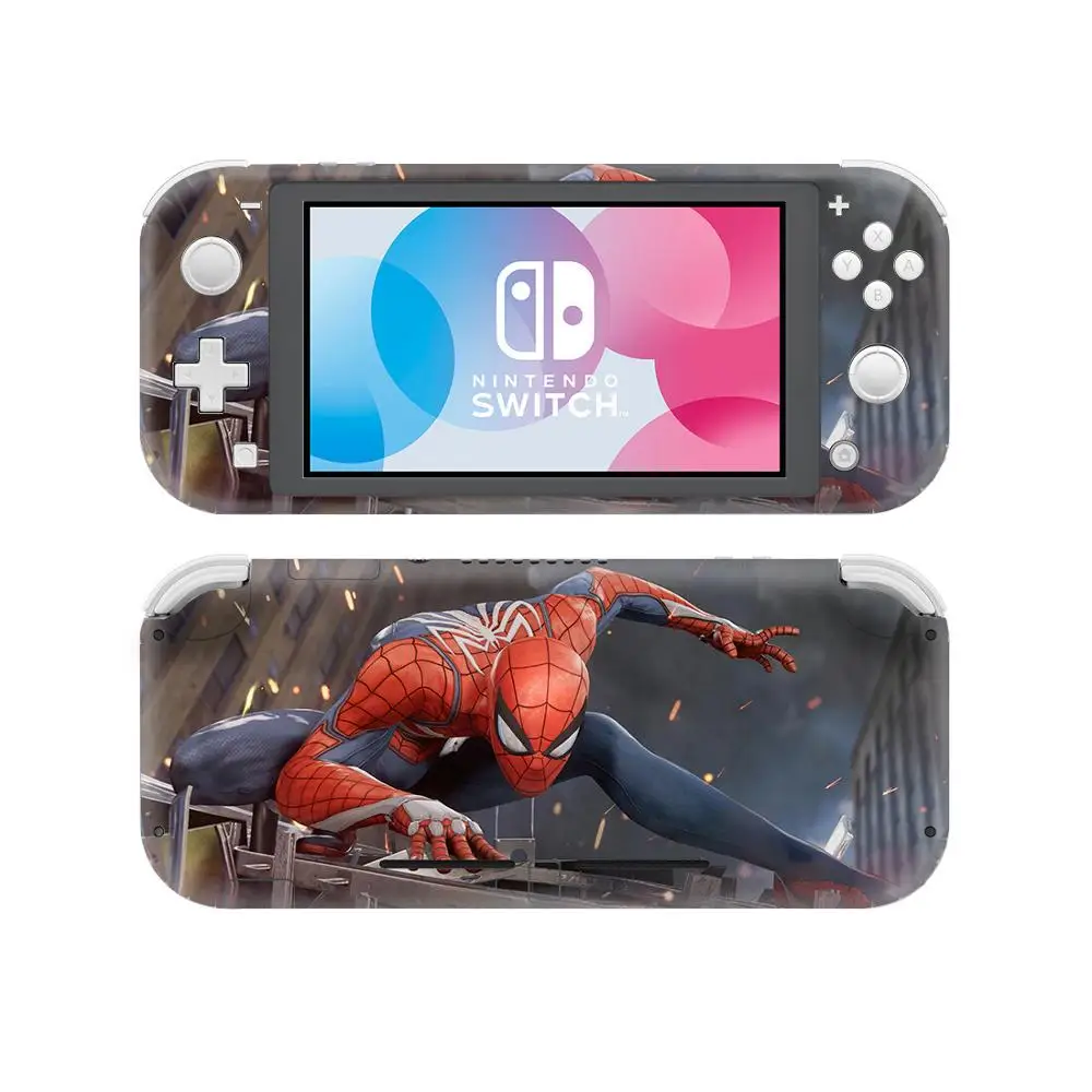 Наклейки с изображением Человека-паука для nintendo Switch Lite виниловые наклейки на