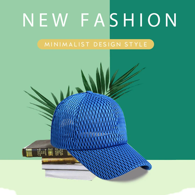 

Бейсболка для хвоста Женская, летняя дышащая Регулируемая Кепка от солнца, с вырезами, однотонная, для улицы