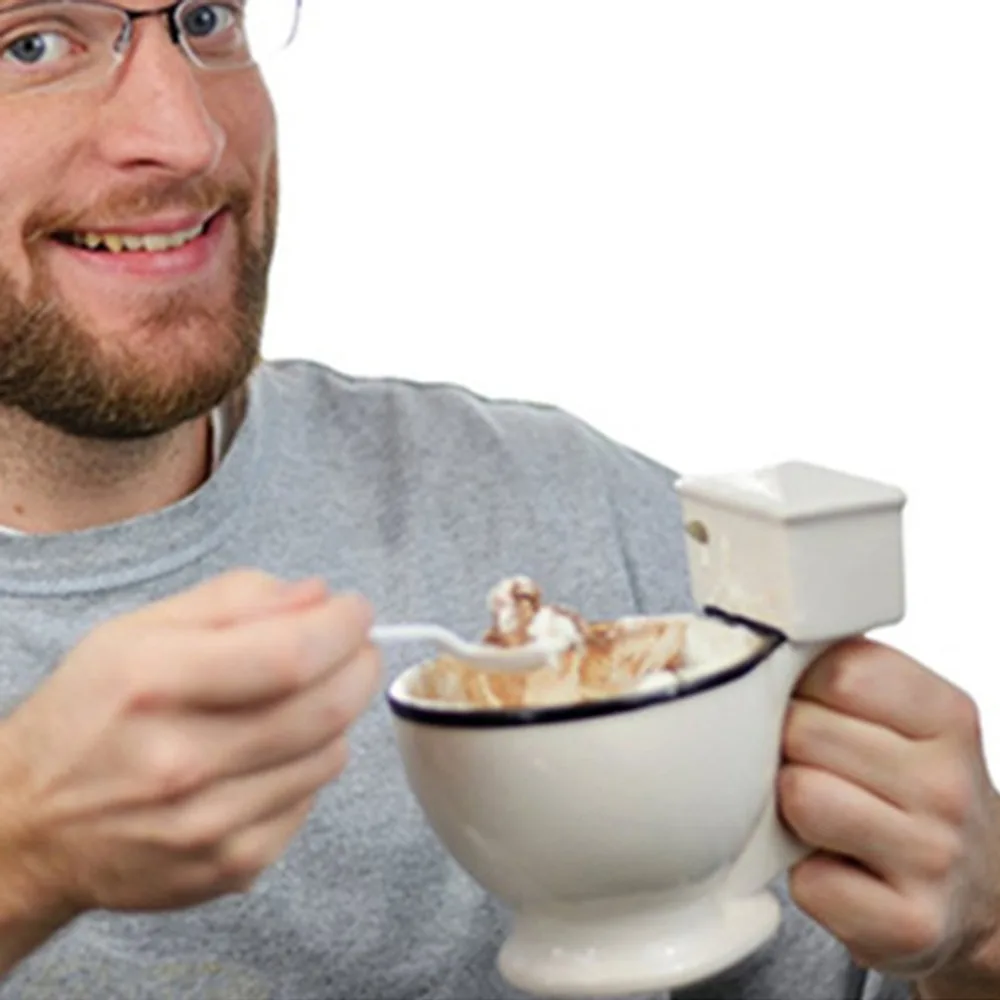 Новая оригинальная бутылка Mark Cup забавная чашка для туалета, вся индивидуальность будет керамическая чашка для воды шалость кофе