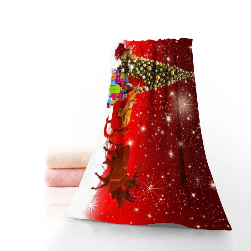 

Christmas Deer Towel Christmas Gift Microfiber Beach Bath Towel Sport Face Towel Custom Printing Bath Towels 2022 Happy New Year