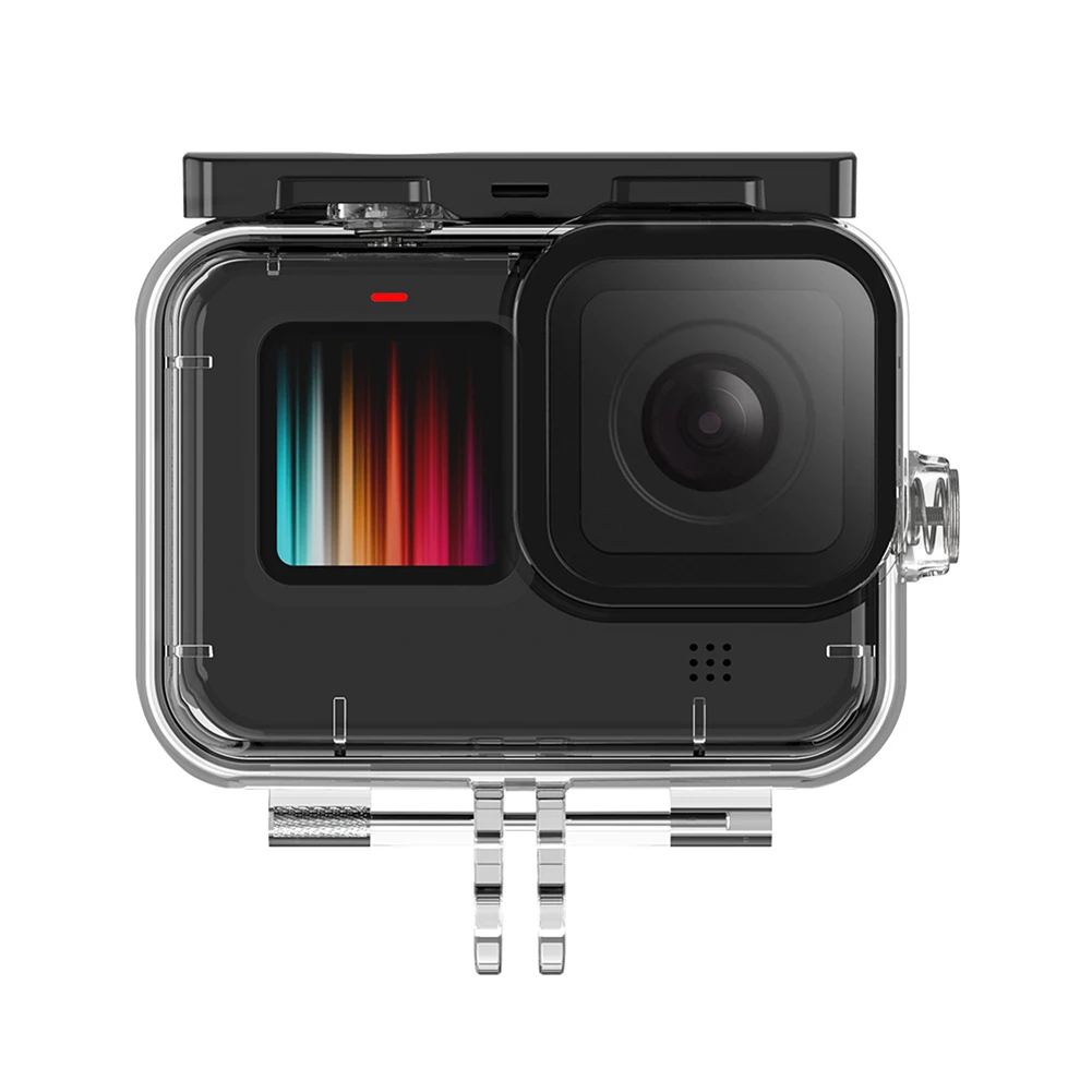 

50ATM Waterproof Housing Case For GoPro Hero 9 Clear Underwater Diving Protective Cover Hero9 Action Camera Accessories