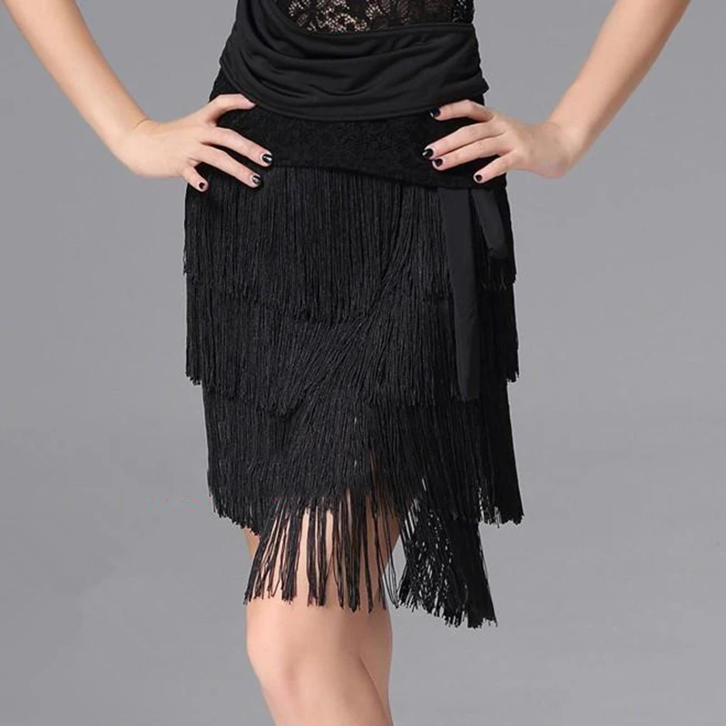 Женская танцевальная юбка для бальных танцев и латиноамериканских платье танго