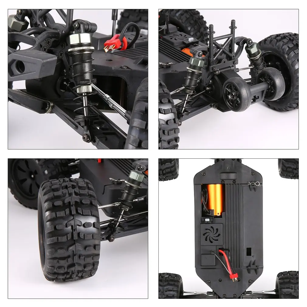 1/10 бесщеточный гоночный автомобиль на радиоуправлении Thunder 4WD 70 км/ч