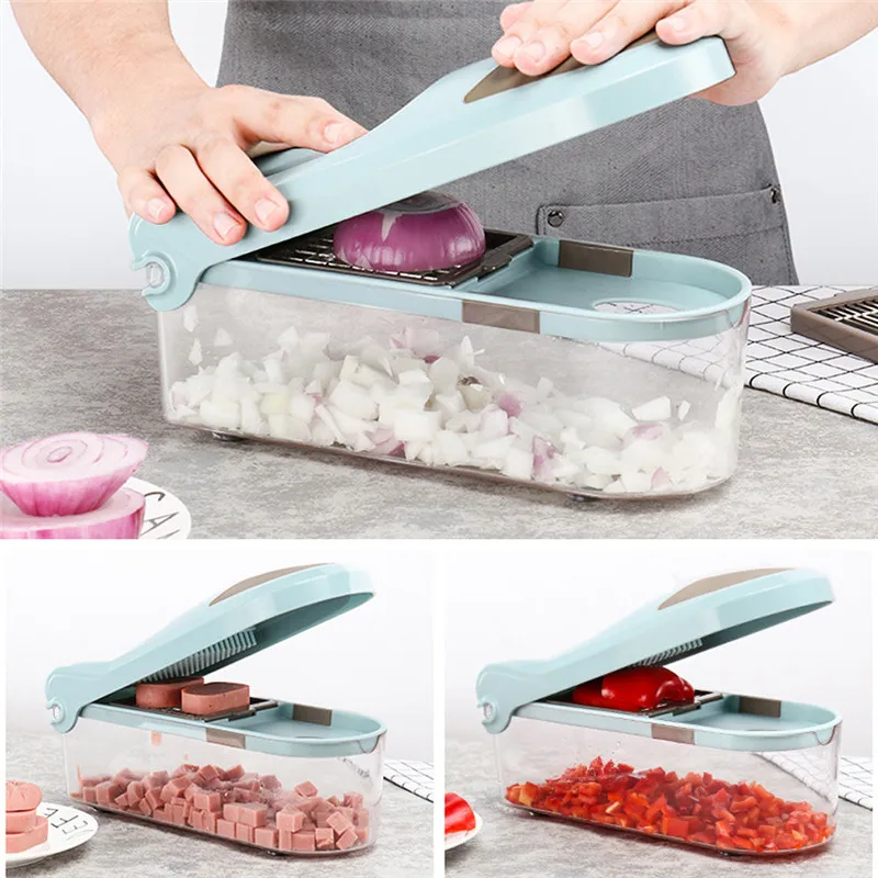 TTLIFE многофункциональная ручная овощерезка напорная тарелка Здоровая и