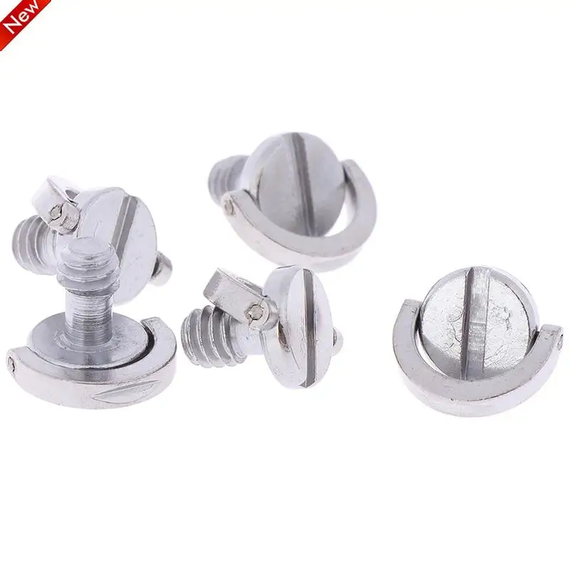 

5 шт. 1/4 винт для камеры быстросъемная пластина 1/4 дюйма складной D-образный кольцевой Адаптер штатив монопод быстросъемная пластина винт для...