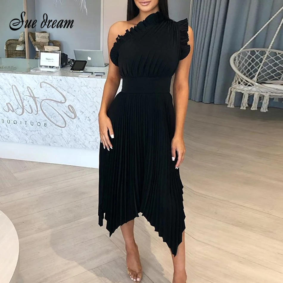 Высокое качество новинка 2021 модное женское нарядное плиссированное платье с