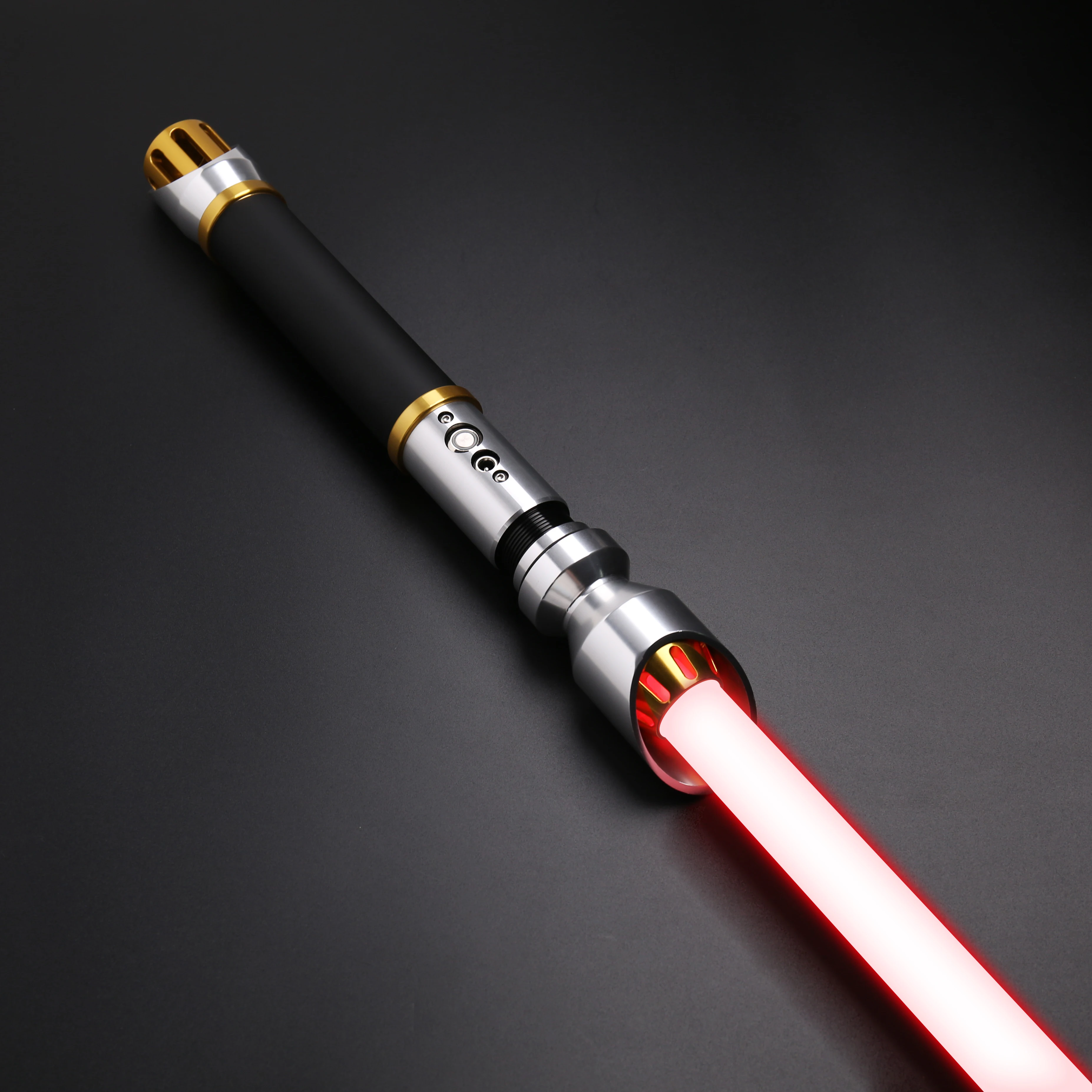SaberFeast-Sable de luz con empu&ntilde;adura de Metal, espada l&aacute;ser para Cosplay, regalo de Navidad, x-lotus-2