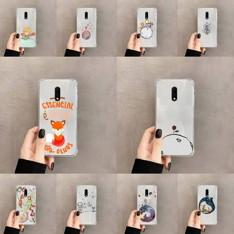

The Little Prince Phone Case Transparent For OnePlus MEIZU MEITU M 7 8 9 16 17 T PRO XS moible bag