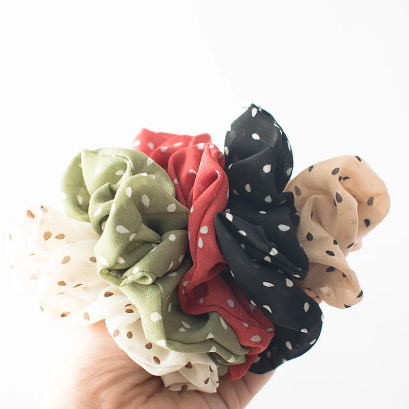 Привлекательная резинка для волос с точечными резинками на хвостик, петлями, резинками и ободком. Женские аксессуары.