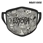 Лучший подарок, забавная многоразовая маска для лица с принтом, Estopa Pop Music, Испания, вино, Тинто, Дэвид и Хосе, гитара, дискотека, Estopa