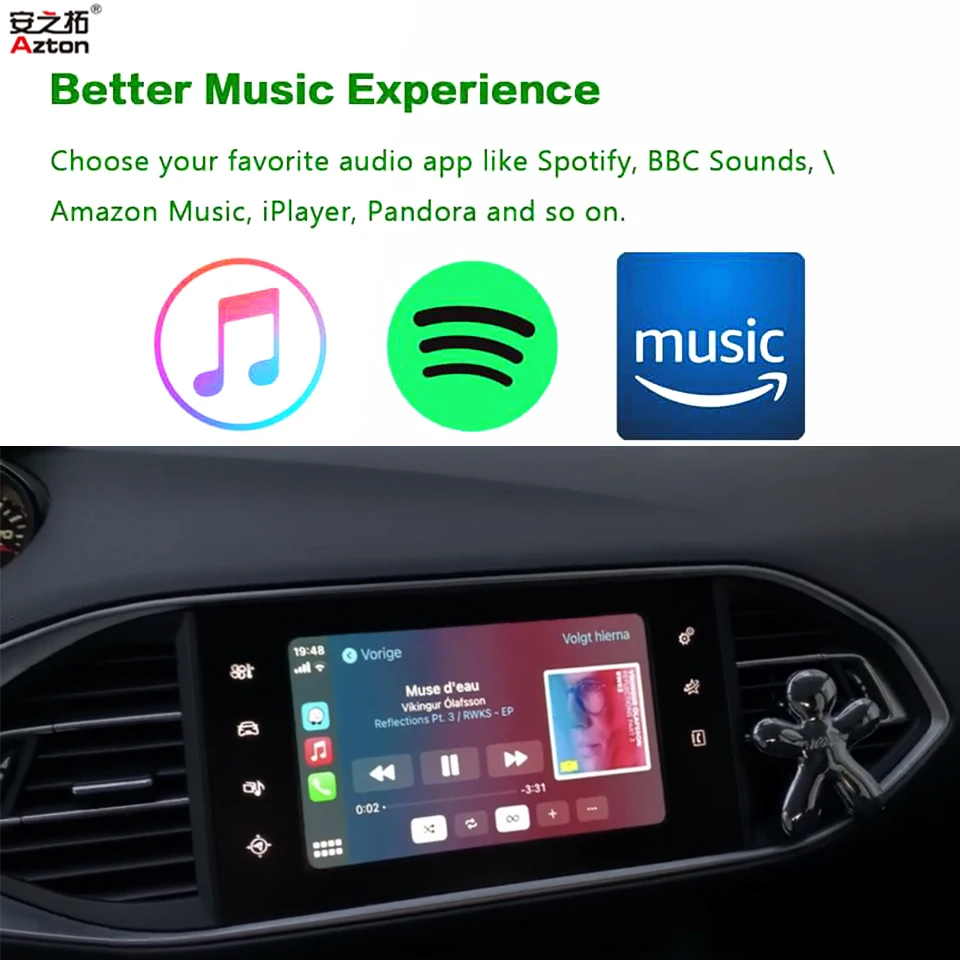 Беспроводной Wi Fi модуль Apple Car Play для автомобиля Android Peugeot Citroen C4 Picasso DS4 DS3 308 508 208 2008