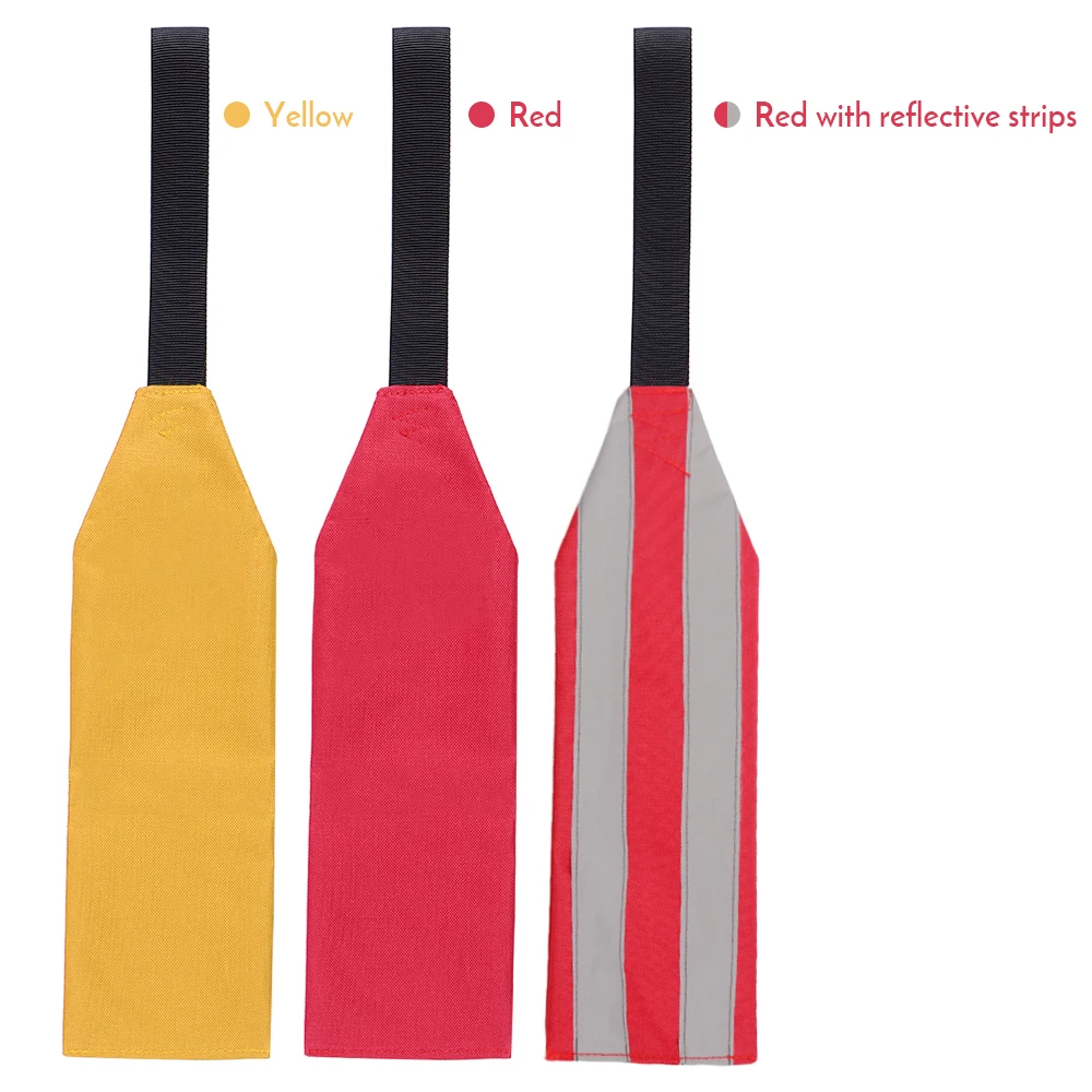 Safety Travel Flag for Kayak Canoes SUP Towing Warning with Webbing Boat Accessories | Спорт и развлечения