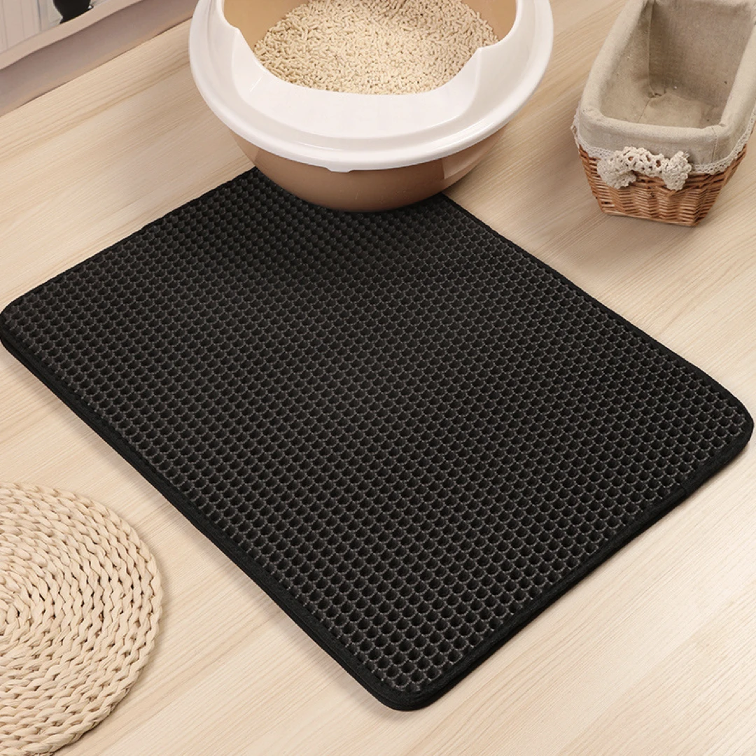 

Cat Litter Double-Layer EVA Material Cat Bed with Waterproof Bottom non-slip pet litter Cats House Bed mat