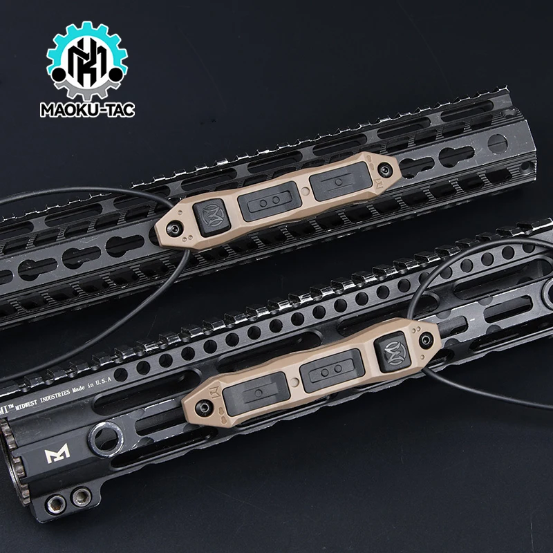 Airsoft Новый Усиленный дистанционный двойной переключатель давления для DBAL A2 PEQ-15